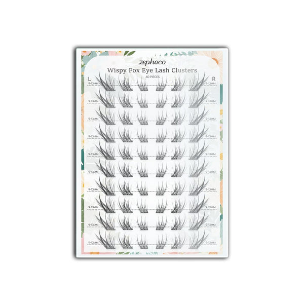 Wispy Fox Eye Lash Clusters